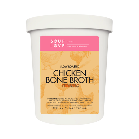 Chicken Bone Broth With Turmeric