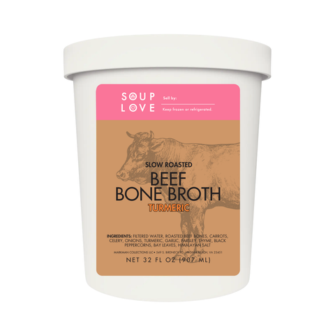 Beef Bone Broth with Turmeric