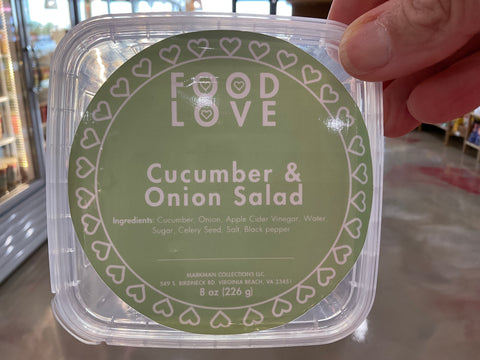 Food Love cucumber salad