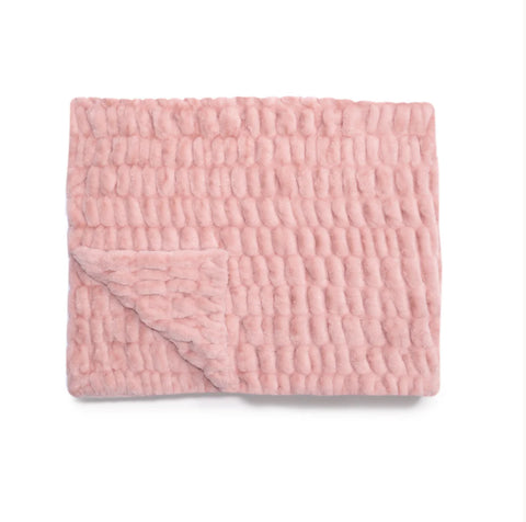 LOLA BLANKET BABY - ROSEWATER