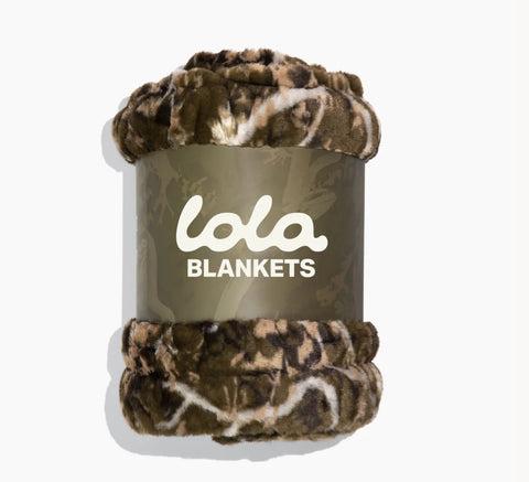 LOLA BLANKET BABY - TREE CAMO