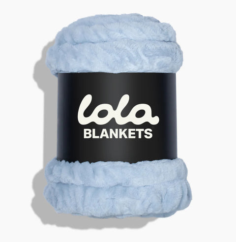 LOLA BLANKET BABY - SKY BLUE