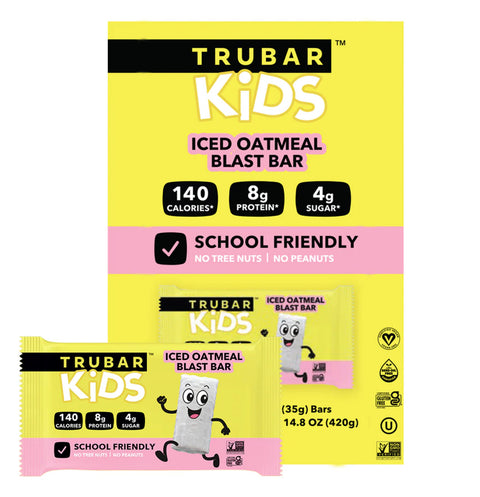 NEW! TRUBAR KiDS - Iced Oatmeal Blast Bar