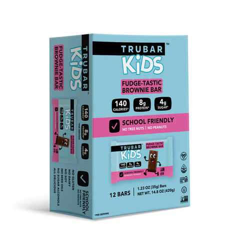 NEW! TRUBAR KiDS - Fudge-Tastic Brownie Bar
