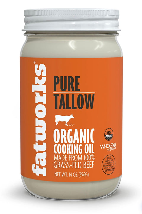 Fatworks Pure Tallow Organic Cooking Oil