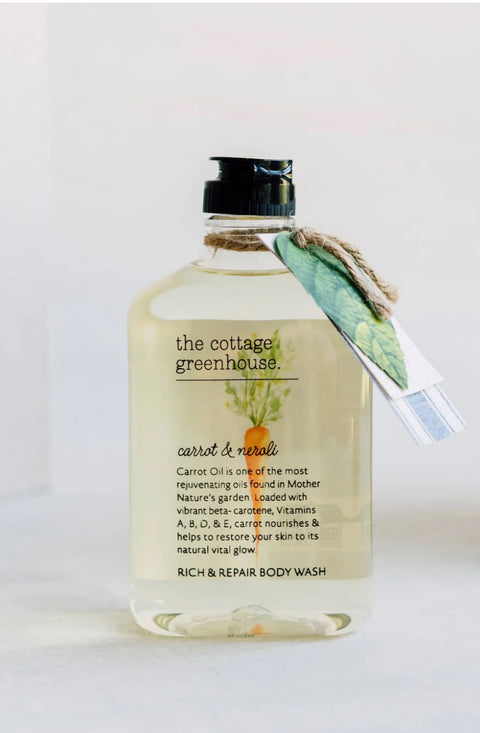 The Cottage Greenhouse Carrot & Neroli Shower Oil