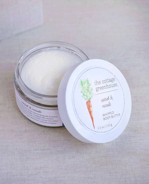 The Cottage Greenhouse Carrot & Neroli Whipped Body Butter