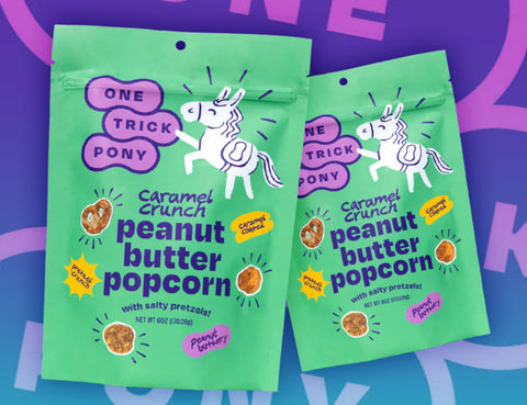 Caramel Crunch Peanut Butter Popcorn