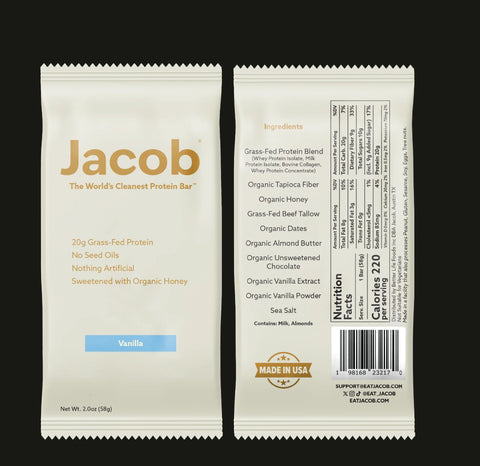 Jacob Protein Bar Vanilla