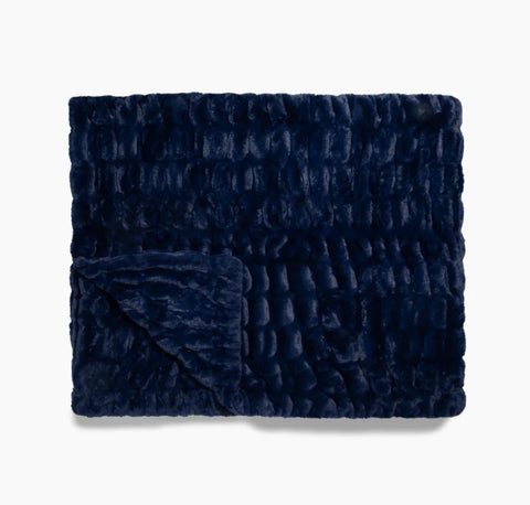 LOLA BLANKET BABY - NAVY BLUE