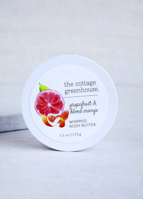 The Cottage Greenhouse Grapefruit & Blood Orange Whipped Body Butter