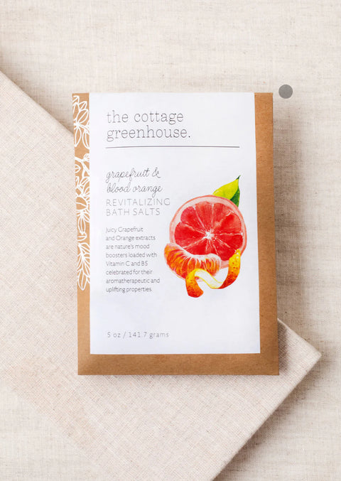 The Cottage Greenhouse Grapefruit & Blood Orange Bath Salt