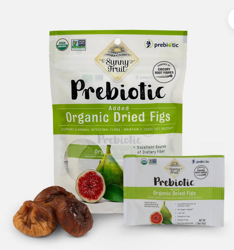 Gourmet Organic Dried Figs - Sun-Dried & Prebiotic Fiber - Snack Packs of 1.76oz