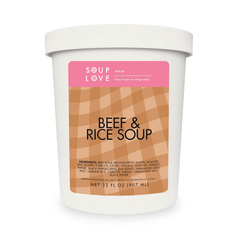 Beef & Rice Soup