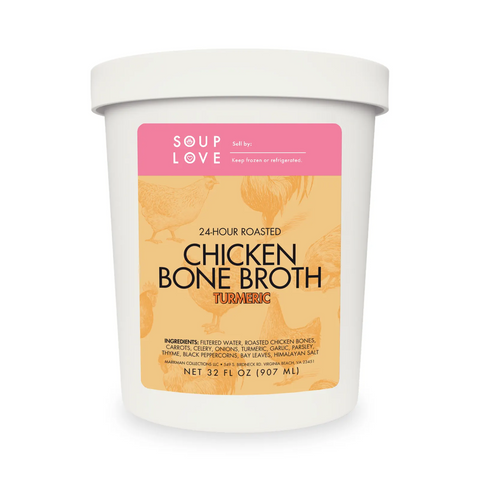 Chicken Bone Broth With Turmeric