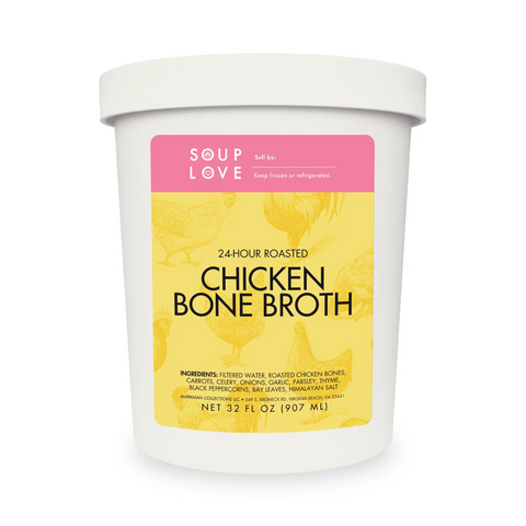 Roasted Chicken Bone Broth